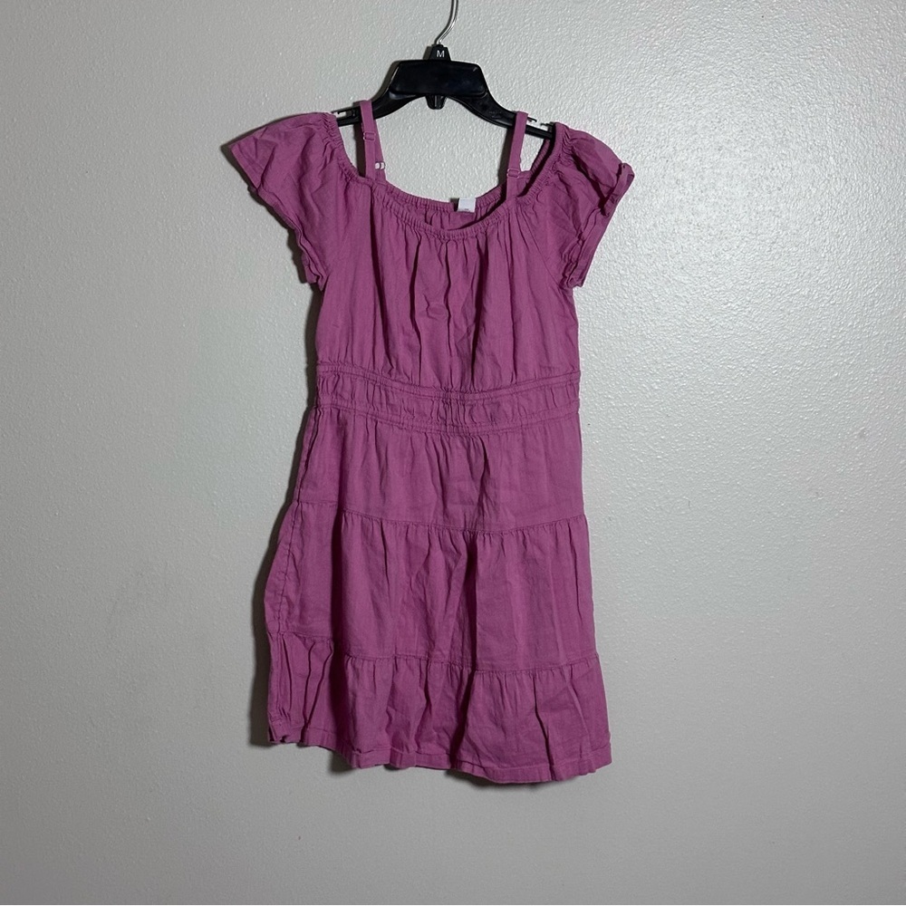 Old Navy Kids Girls Pink Off Shoulder SunDress size XL(14/16)